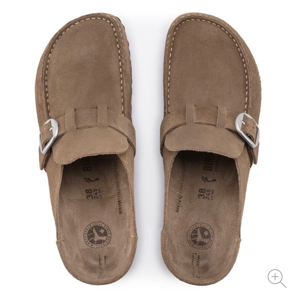 Birkenstock Shoes - Buckley Birkenstock Clogs in Suede Leather